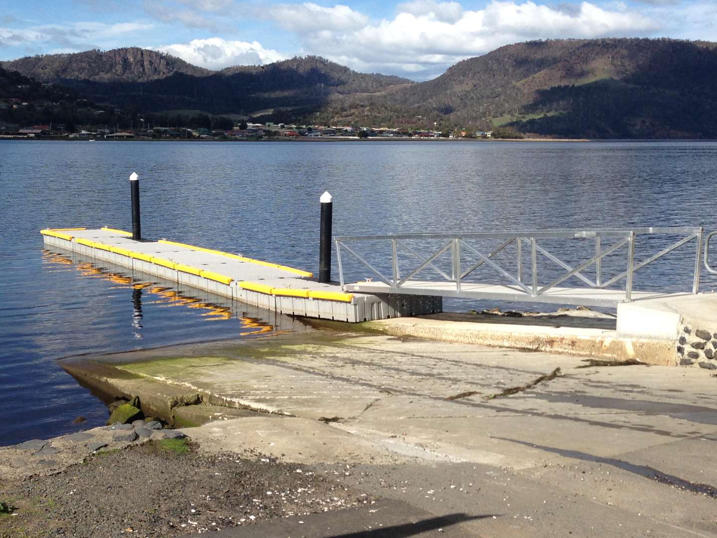 An upgrade to Austins Ferry boat ramp