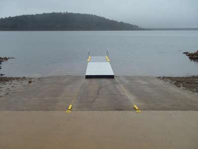 New all level pontoon for Swan Bay boat ramp