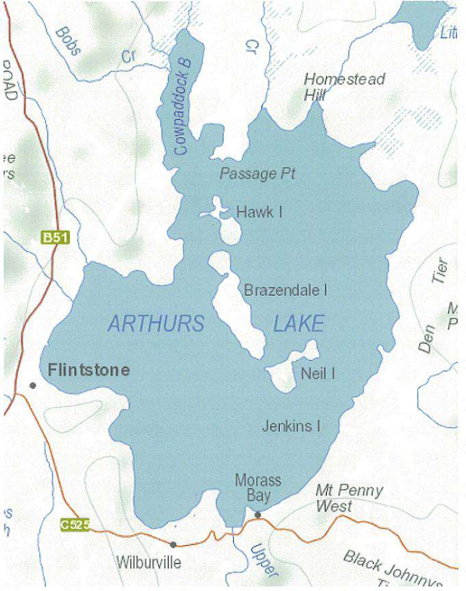 Tasmania Police alert for Arthurs Lake