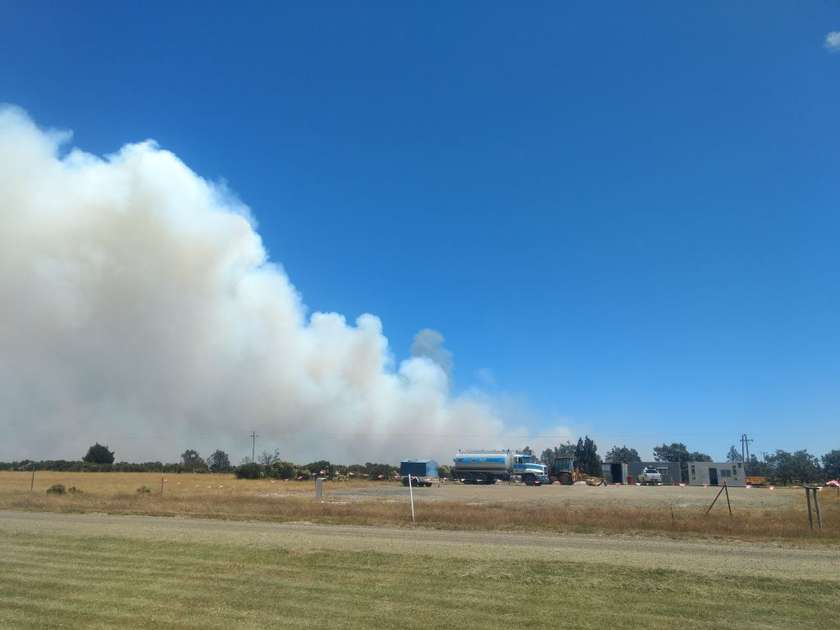 A Bushfire Watch And Act Message For Liawenee