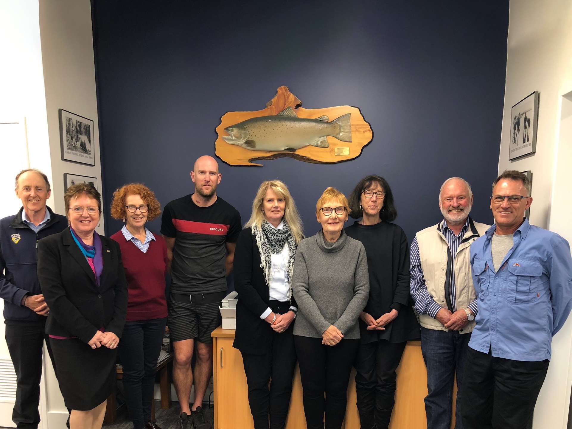 Group photo of the Inland Fisheries Advisory Council members 2020-21
