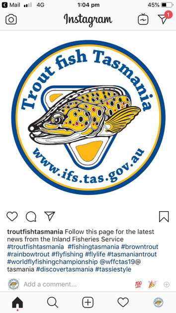 The Inland Fisheries Service is on Instagram